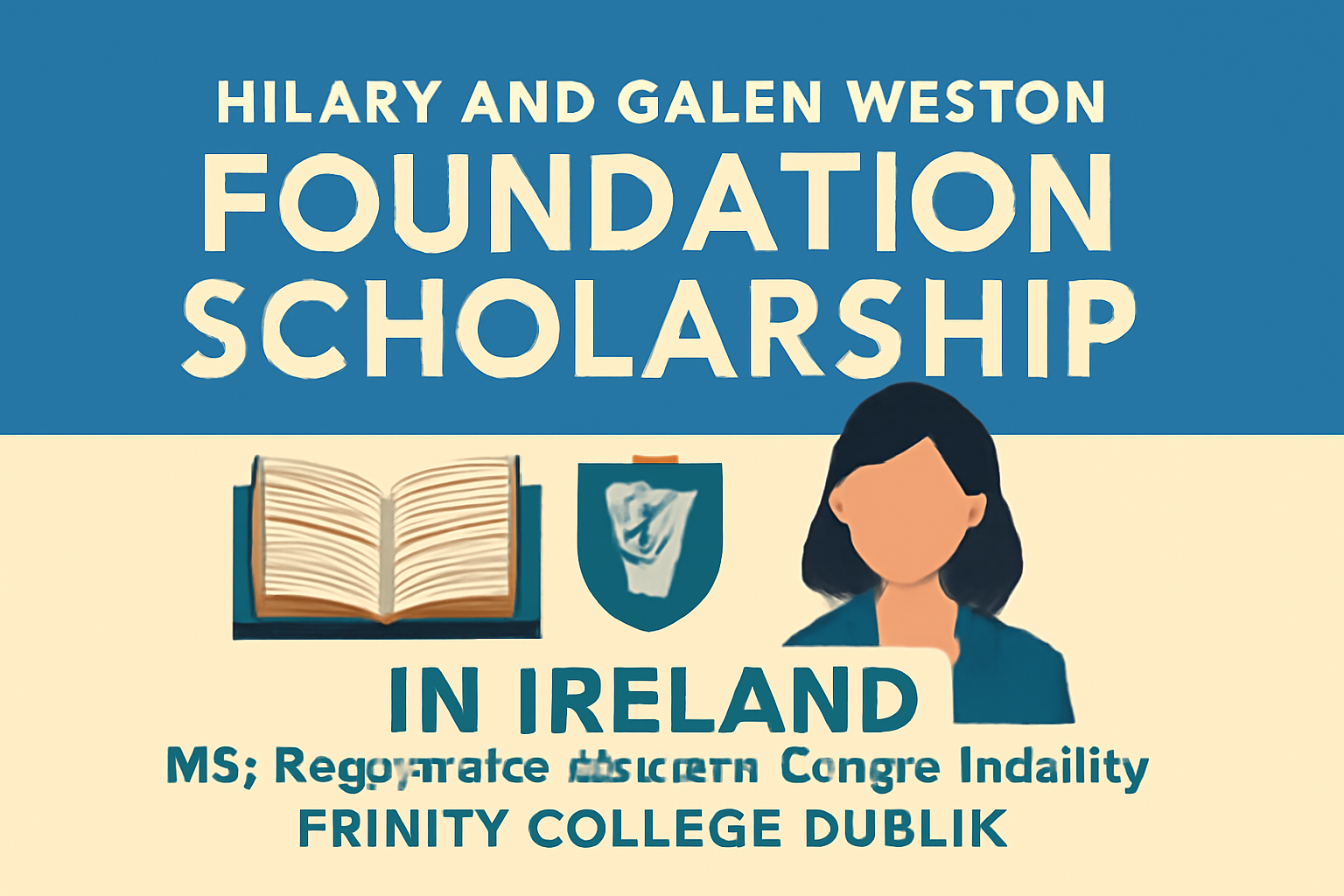 Hilary & Galen Weston Scholarship — Trinity MSc 2026